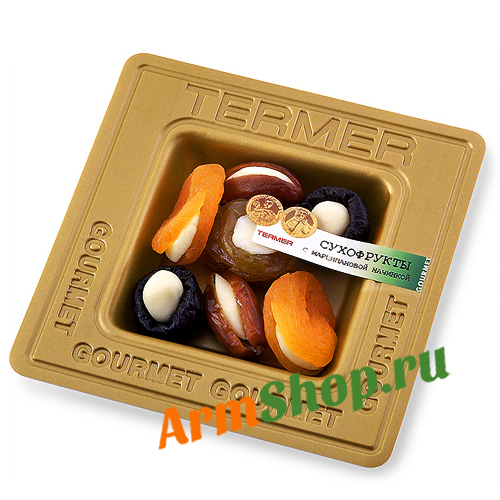 Сухофрукты TER-MER с начинкой из марципана, 100 гр