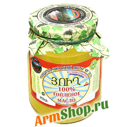 Масло Сливочное топленое ст 750 гр "АТИК" ООО