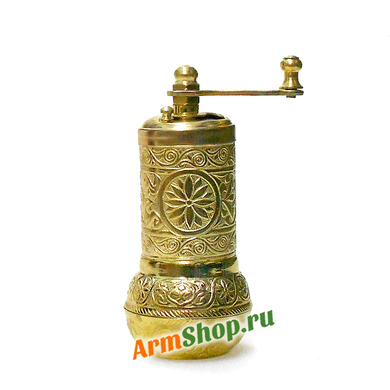 Кофемолка из латуни ручная SN:10674
