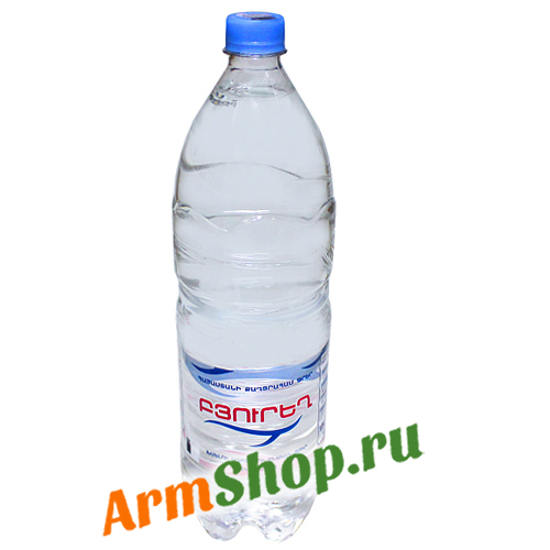 Вода Природная родниковая "Бюрег" 1,0 л. б/г ПЭТ