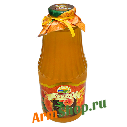 Сок из Персика прямого отжима 1,0 л VITAL