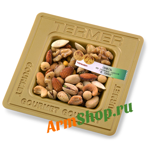 Орехи с солью "К пиву", TER-MER, 80 гр