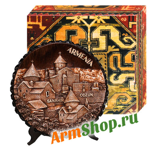 Панно из дерева Санаин. Одзун. Ахпат п/у