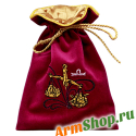 ПОДАРОЧНЫЙ МЕШОЧЕК СО ЗНАКОМ ЗОДИАКА (ВЕСЫ)