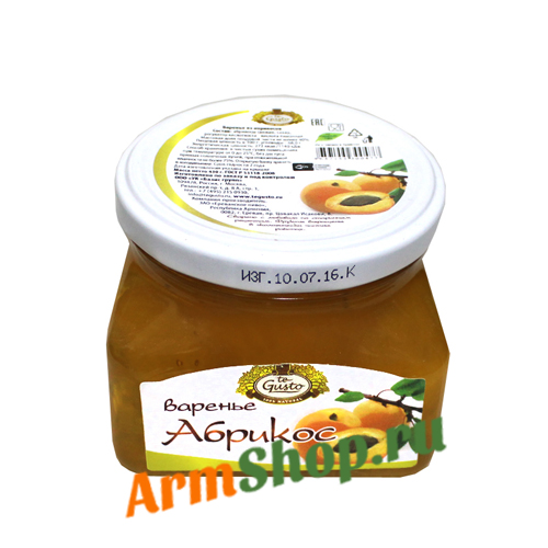 Варенье Абрикос te Gusto, 430 г.