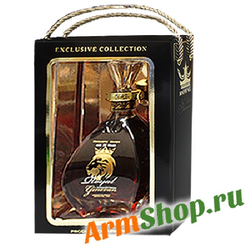 Коньяк Армянский "ROYAL COLLECTION" старый "ОС" марочный 15 лет выдержки 0,75л 40% в п/у "Ереван Алко"