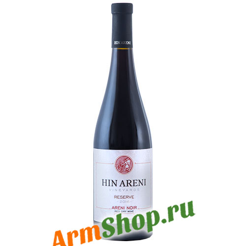 Вино Армянское "Ин Арени" RESERVE Красное сухое 0,75л 14,8% 2015 "Ин Арени"