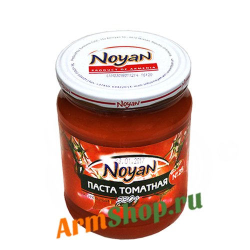 Паста томатная 530 гр "ЭКСТРА НОЯН"