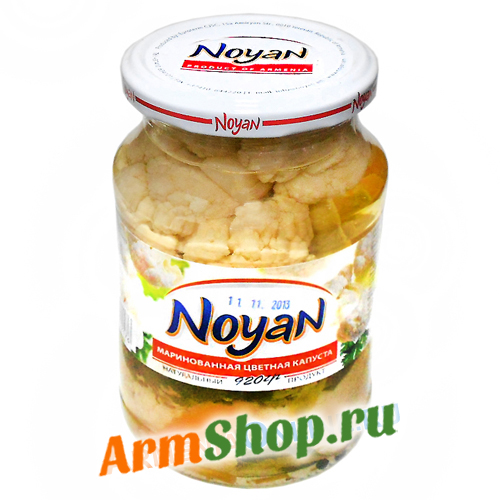 Цветная Капуста Маринованная 1020 гр ООО "Ноян"