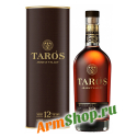 Коньяк Армянский Марочный TAROS «12 y.o.» 0,5л 40% 12 лет выдержки в тубе "Аркон Трейд"