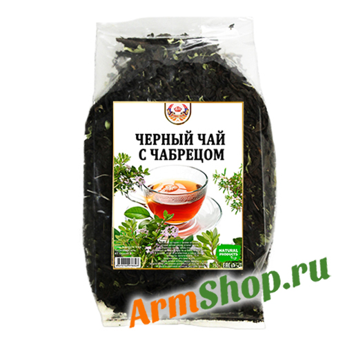 Чай Черный с чабрецом 150 гр "Гюмри" ИП В. Саакян