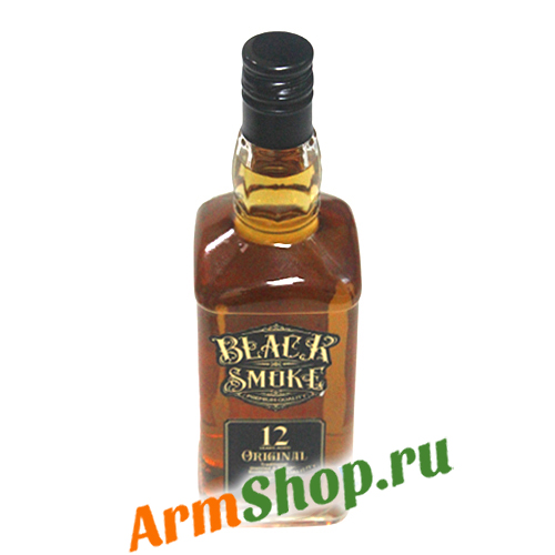 Виски Армянский купажированный "Black Smoke" 12 лет выдержки 40% 0,5 л 40% "А.К.З"