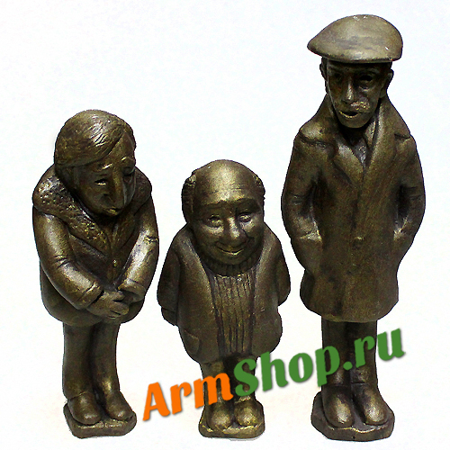 Сувенир - статуэтки персонажей к/ф «Мимино»