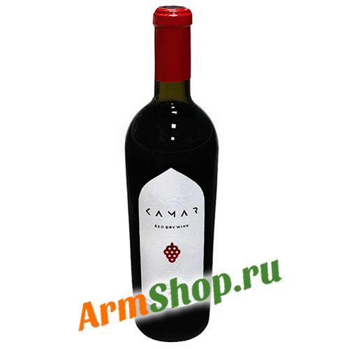 Вино Армянское "Камар" Красное сухое 13,5% "Прошянский КЗ" 2018