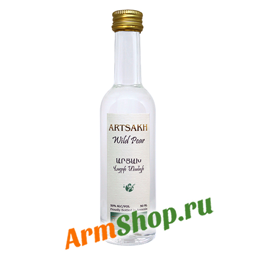 Водка Армянская Миньон Арцах "Дикая Груша" 0,05л 50% "Оганян Бренди"