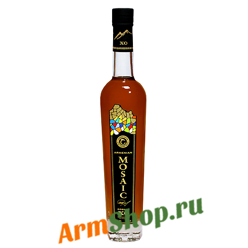 Коньяк АРМЯНСКАЯ МОЗАИКА 0,5л 40% 3 года выдержки в п/у "Шахназарян ВКД"