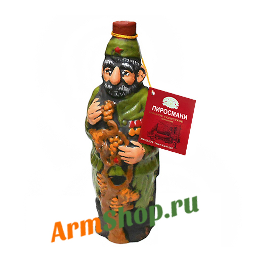 Вино Пиросмани Красное полусухое "Отец Солдата" 0,75л 10,5-13% "Кварельский Погреб"