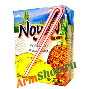 Сок Ноян Ананасовый Премиум 0,2л 