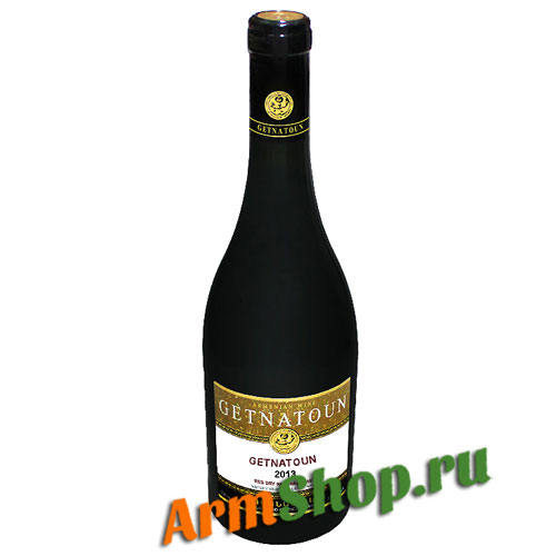 Вино красное  сухое ГЕТНАТУН 0,75 л, 11-13% 2013 Getnatoun new