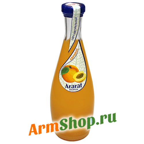 Абрикосовый нектар с мякотью "Ararat Premium" 0,75 л ст. ТД "Армениум"