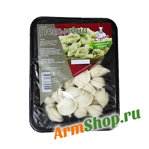 Пельмени замороженные "Натуральный Продукт" 500 гр "ЕГАН" 