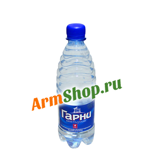 Вода "Гарни Кристаллайн" родниковая 0,5л. б/г ПЭТ