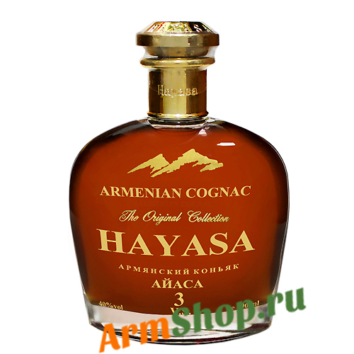 Коньяк HAYASA 0,7л 40% 3 года Мараси КД