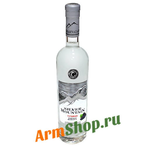 Тутовая водка SILVER MOUNTAIN 0,5 л 40% "ВКД Шахназарян"
