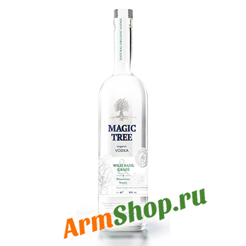 Армянский Спиртной Напиток Дикий Базилик и Виноград "Magic Tree" 0.75л 40% ООО "Арегак"