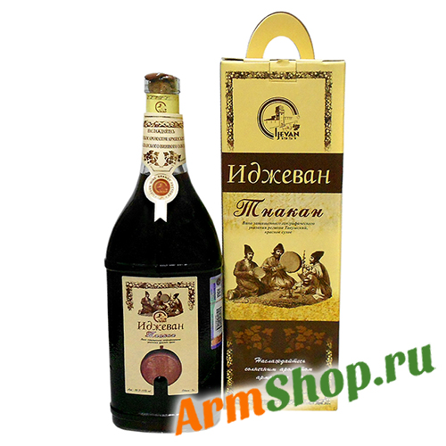 Вино "Иджеван" Красное сухое коллекционное 3,0 л 11,5-12,5% 2003