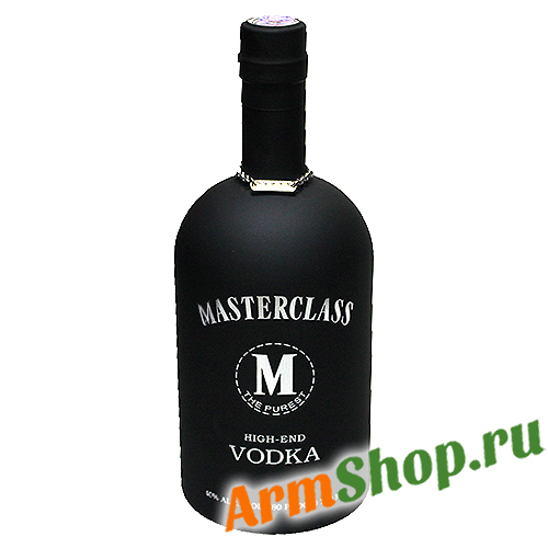 Водка Премиальная "Мастеркласс" 0,5л 40% "АРССИ АЛЬЯНС"