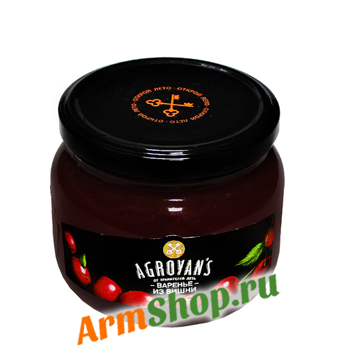 "ЭКО АГРО" Варенье из вишни "Agroyan's" 430гр 