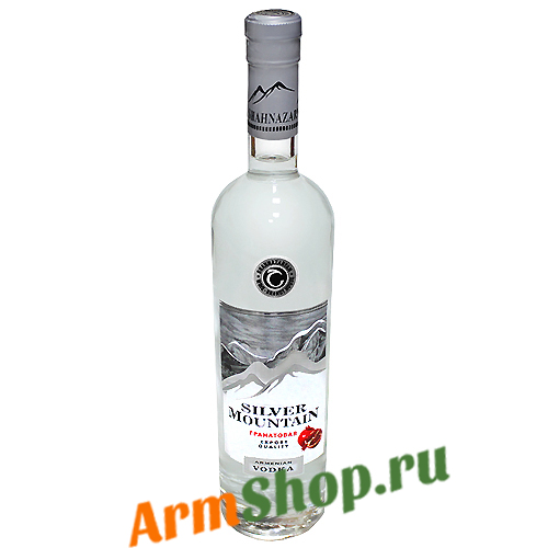 Гранатовая водка SILVER MOUNTAIN 0,5 л 40% "ВКД Шахназарян"