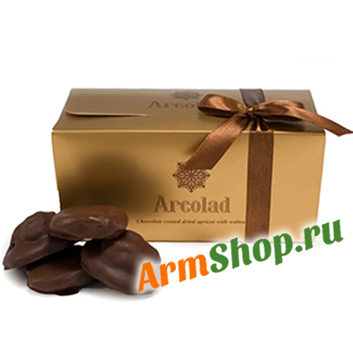 Сушеный Абрикос Арколад с грецким орехом в шоколаде 220г