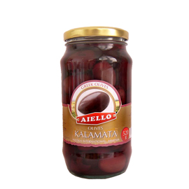 Натуральные оливки Aiello Kalamata 520гр