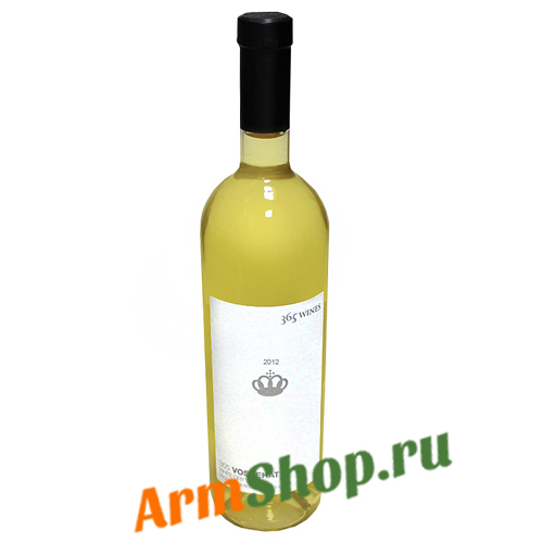 Вино Белое сухое 365 VOSKEHAT 0,75л 12% 2010