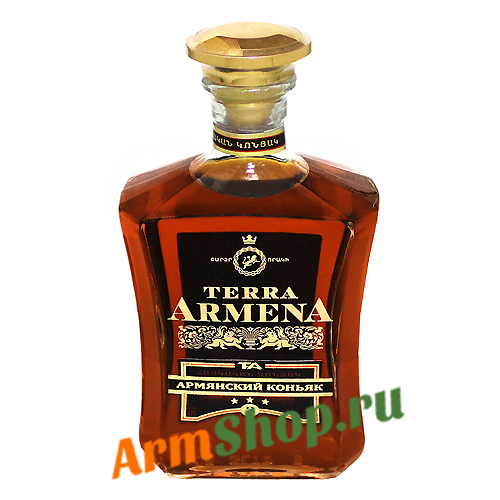 Коньяк TERRA ARMENIA 0,5л 40% 3 года Тавинко ВКЗ