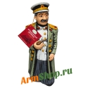 Вино Алазанская Долина красное полусладкое "Сталин в шинели" 2,0л 10,5-13% "Кварельский погреб"