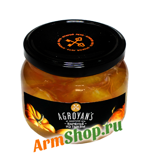 "ЭКО АГРО" Варенье из тыквы "Agroyan's" 430гр 