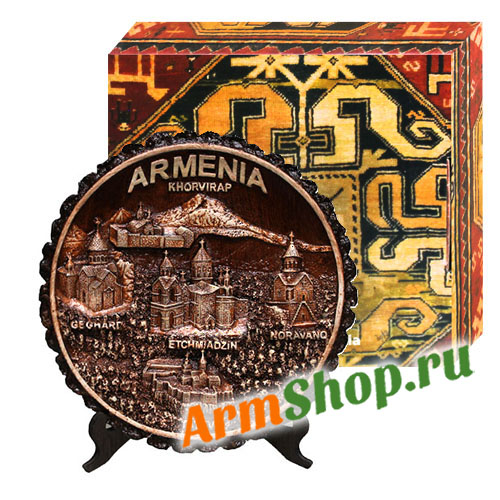 Панно из дерева Эчмиадзинский. Хор Вираб. Татев п/у