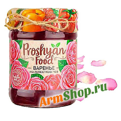 Варенье Лепестки Роз 600 гр "Proshyan Food"