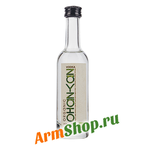 Водка Миниатюрная Пшеничная "ОГАНЯН Органик" 0,05л 40% "Оганян Бренди" 