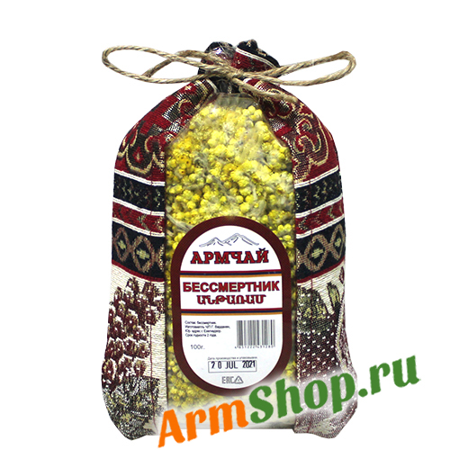 Чай из цветков Бессмертника / Խատուտիկ в мешочке 100 гр "Армчай"