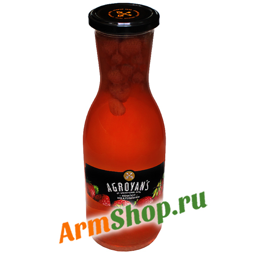 Компот из Клубники "Agroyan's" 1,0л ст. "ЭКО АГРО"