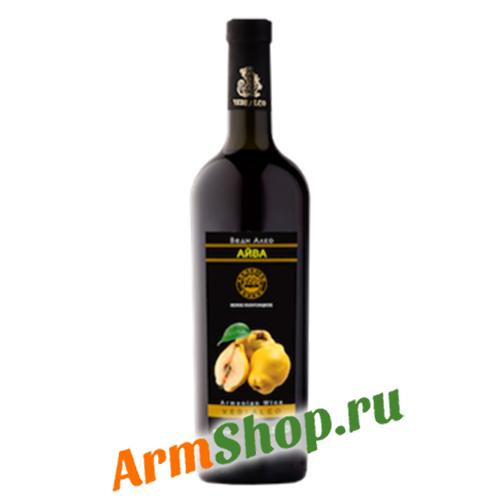 Армянское Вино из Айвы Белое полусладкое 0,75л 10-12% "Веди Алко"