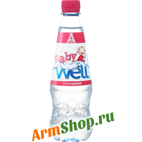 Природная вода "Baby Well" негазированная 0,5 л ПЭТ "АРАРАТ ГРУПП РУС"