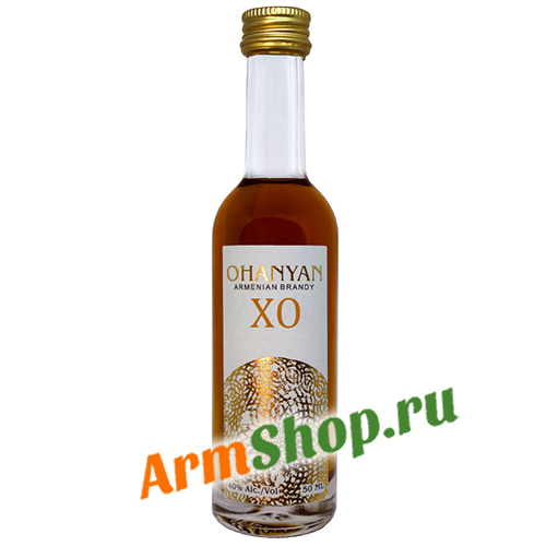 Армянский Коньяк Миниатюрный "Оганян" XO 15 лет выдержки 0,05 л 40% "Оганян Бренди"