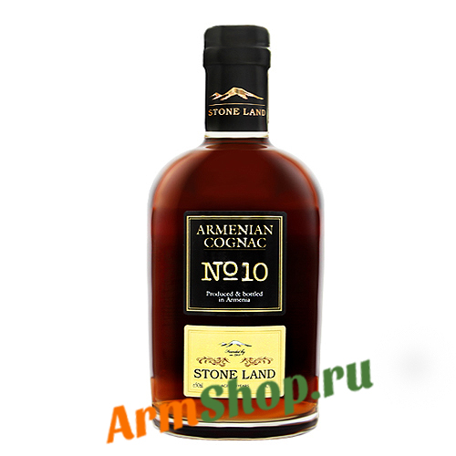 Коньяк СТРАНА КАМНЕЙ 10 лет 0,5 л 40%, Арартский ВЗ