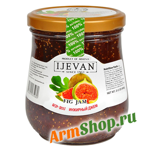 Джем инжирный 600гр "Иджеван"