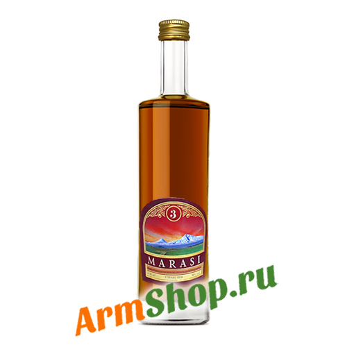 Коньяк-миньон МАРАСИ 0,05 л 40% 3 года, КД Мараси